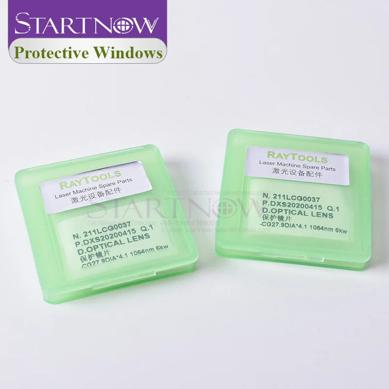 Raytools волоконная Лазерная режущая головка Оригинальная защитная оконная