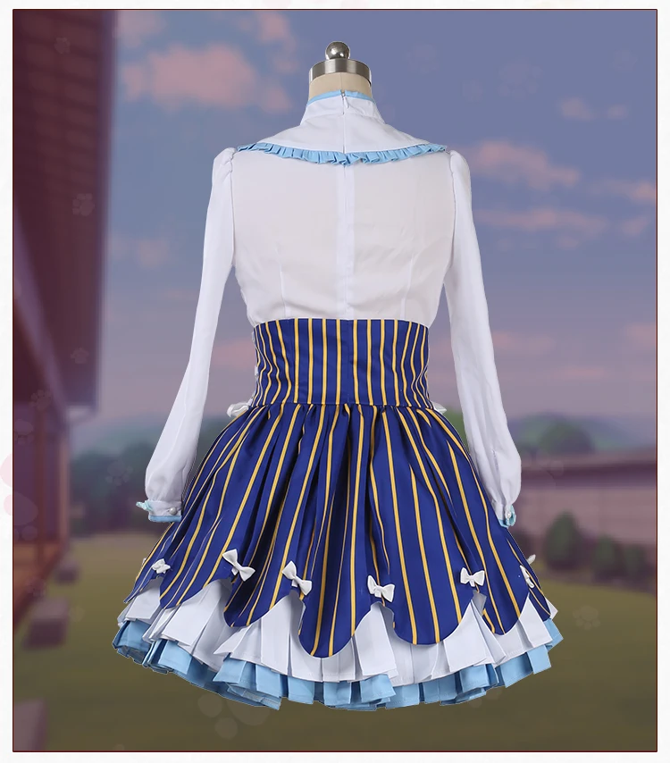 Аниме! NEKOPARA/платье в стиле Лолиты для кошек, раю, ванили, милая униформа, костюм для косплея на заказ, любой размер, для унисекс