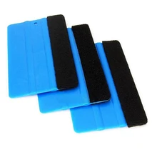 Войлочный краевой скребок, автомобильная виниловая обертка, инструмент для применения, скребок, наклейка для автомобиля, фольгированный квадратный скребок, без наклейки, автомобильный стиль