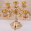 IMUWEN Metal Candle Holders Design Candlestick Luxury Tabletop Stand Wedding Centerpieces Candelabra For Home Decor Candelabrum ► Photo 2/6