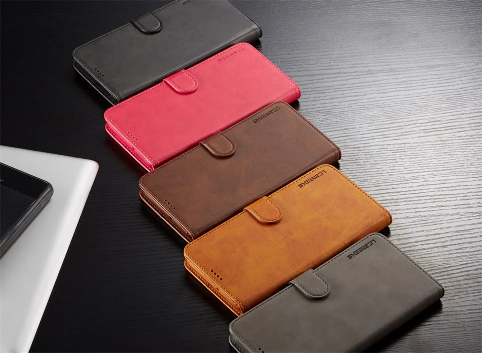 Флип кожаный Кошелёк на магните чехол для samsung Galaxy Note 10 Plus слот для карт чехол для samsung Galaxy S10 S9 S8 Plus Note 8 9 чехлы