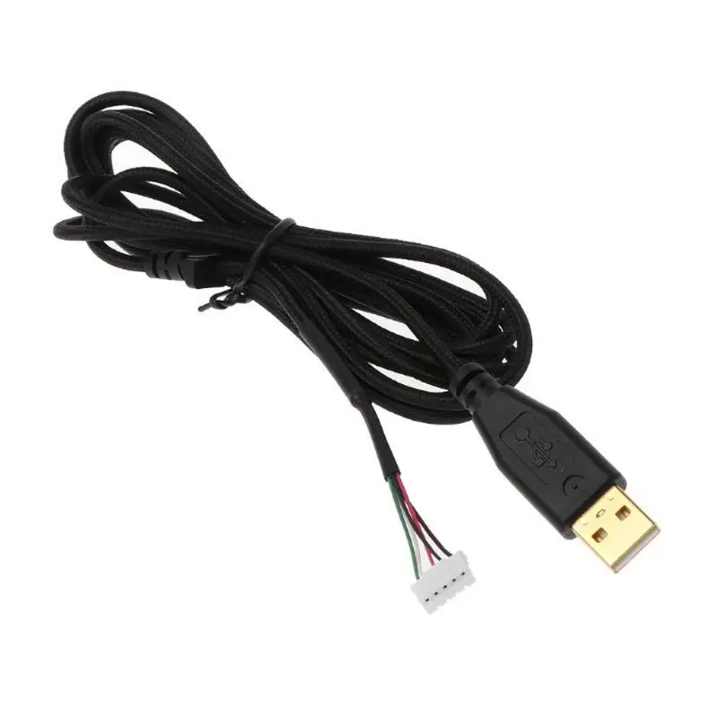 

Gold Plated Nylon Mouse Cable Replace Wire for razer Naga 2012 Hexagram Mouse