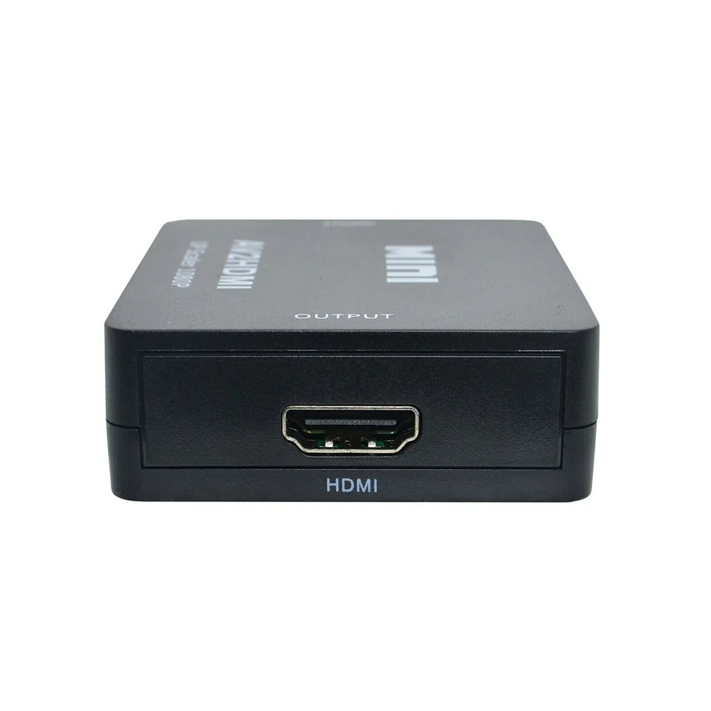 HDMI к RCA AV компонентный конвертер Scaler 1080P адаптер кабель коробка для Monito L/R видео HDMI2AV HD Поддержка NTSC PAL