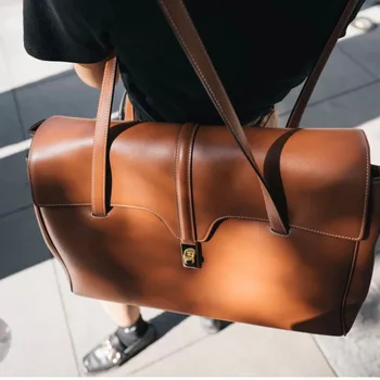 

2020 nian New Style for Autumn and Winter A Xi Brother Liu Leather Toth Bag SOFT16 Leather Shoulder Hand-Held Women's Bags