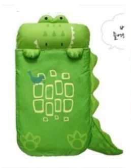 Children Autumn And Winter Warm Korean-style Pillow Extra-large Thick Anti-kick Quilt Sleeping Bag Children Animal Modeling Slee