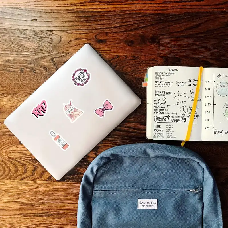 50 шт. VSCO девушка наклейка s instagram розовый для ноутбука чемодан скейтборд чемодан Скрапбукинг стикер пакет водонепроницаемый детские игрушки