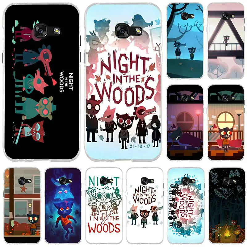 Fashion Night In The Woods Soft TPU Silicone Mobile Phone Cases Bags For Samsung Galaxy J1 J2 J3 J5 J7 A3 A5 A7 2016 2017 Cover |