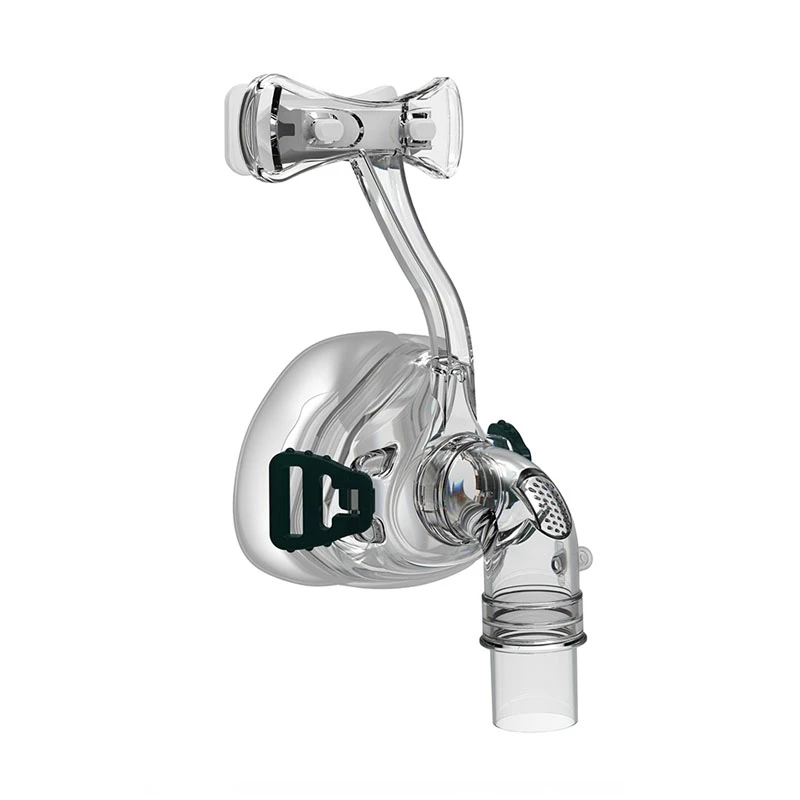 Силиконовая носовая Маска CPAP маска для сна с головным убором S/M/L Размер соединительный шланг и нос подходит для машины CPAP