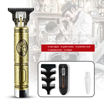 

Electric Pro Li Liner Grooming Cordless Cutting T-Blade Trimmer Set Rechargeable Battery Hair Clipper Hair Styling Tool