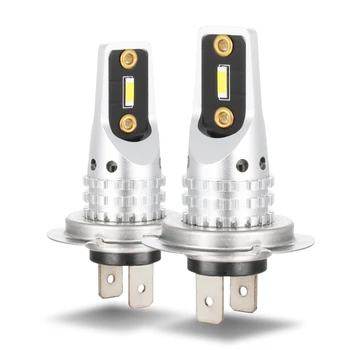 

LED H7 Car Foglight 6500K White Day Driving Bulb Fog Lamp Blubs CSP-1860 Chips Auto Running Light 12-24V 50W DRL 2pcs/lot