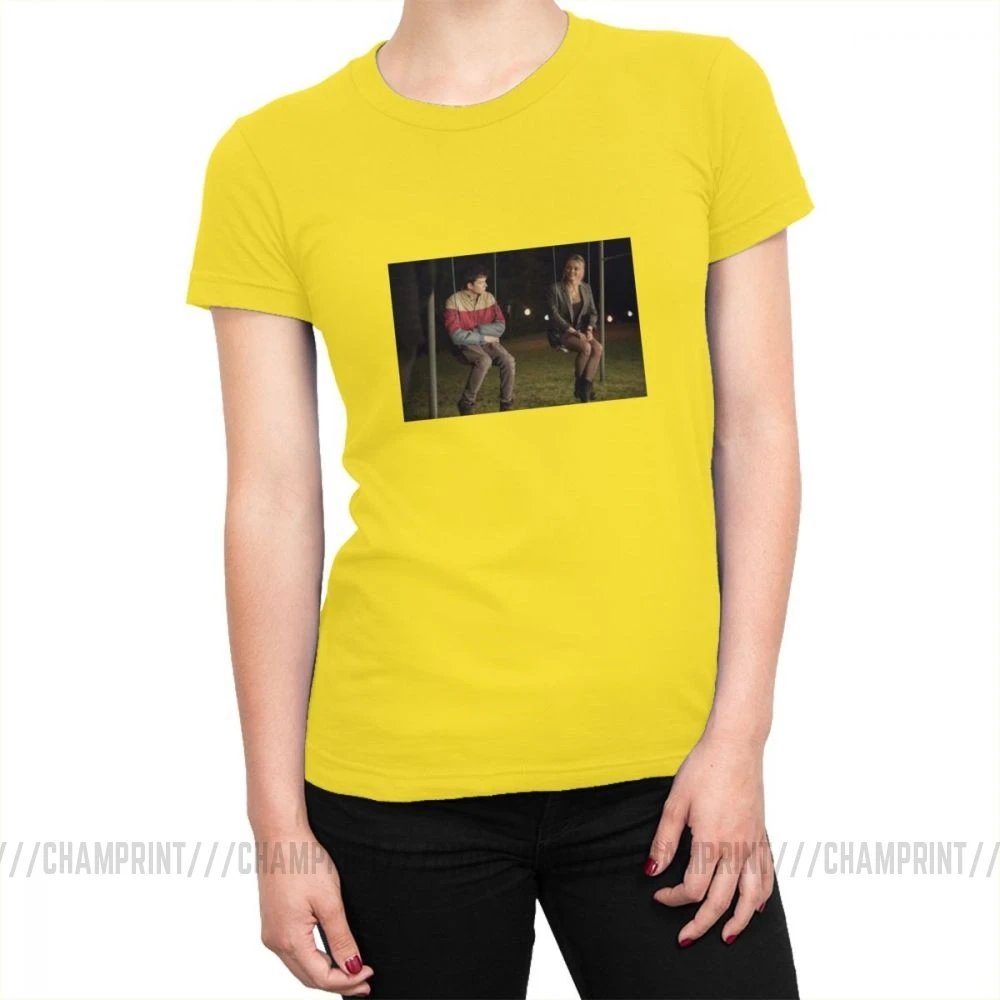 Сексуальные футболки для женщин Otis Maeve, модные футболки с коротким рукавом и круглым вырезом, топы, футболки для отдыха, женская одежда размера плюс - Цвет: Цвет: желтый