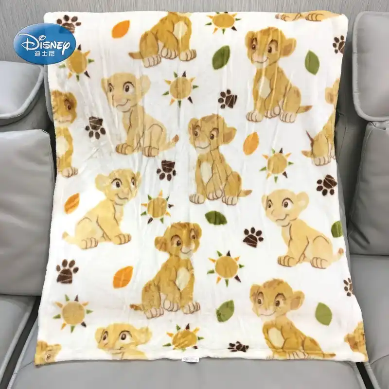 Couverture En Flanelle Disney Simba Roi Lion Nala Pour Bebes Filles Et Garcons Couverture En Micro Peluche Cadeaux D Anniversaire Aliexpress
