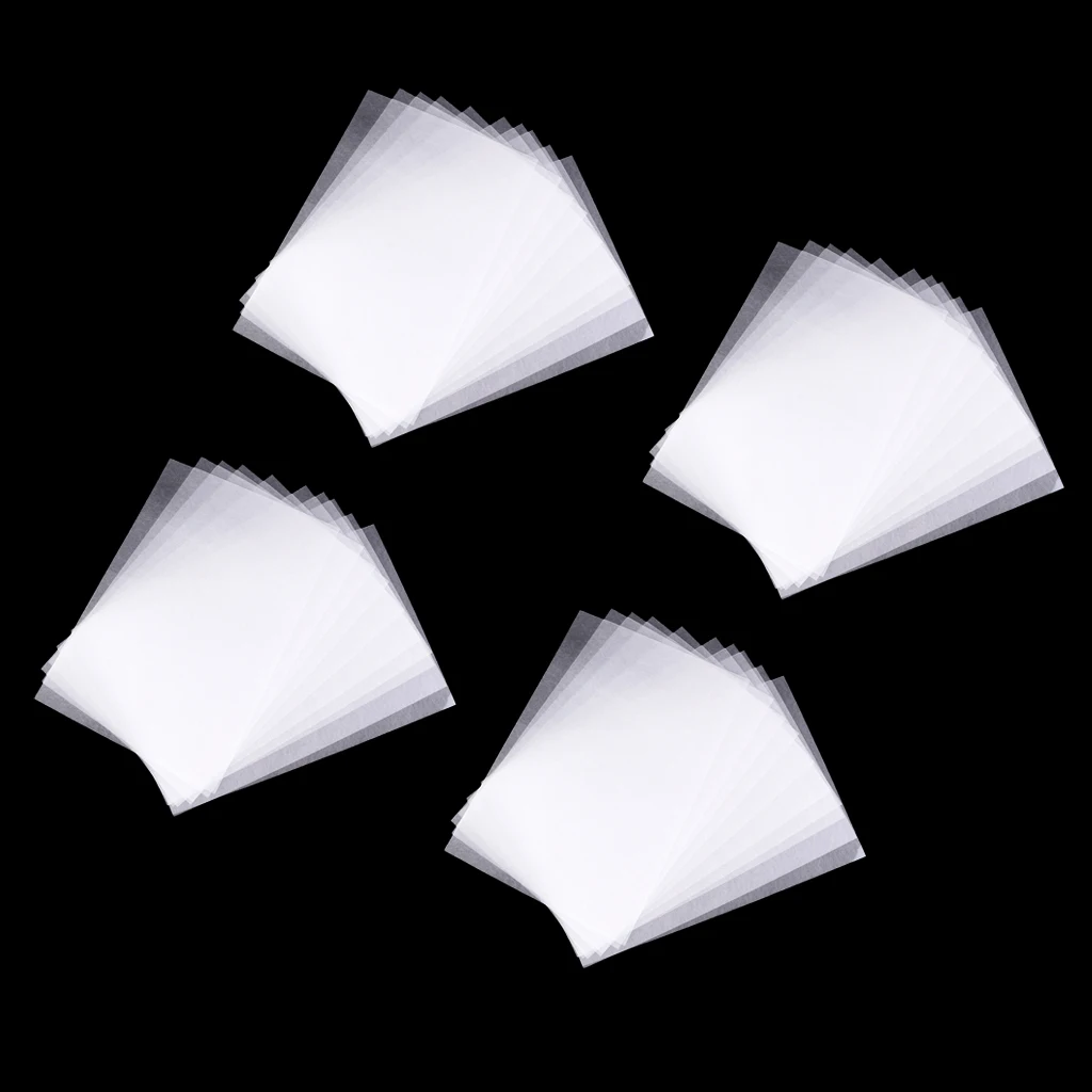 40 Sheets Shrink Film Embellishment, White Heat Shrink Plastic Sheets