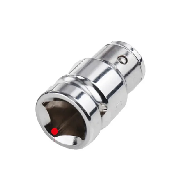 1/4" 3/8" 1/2" Ratchet Drive Socket Adapter Hex Dill Bit Holder Converter Wrench Adapter Hand Tools Set Repair Tools 5