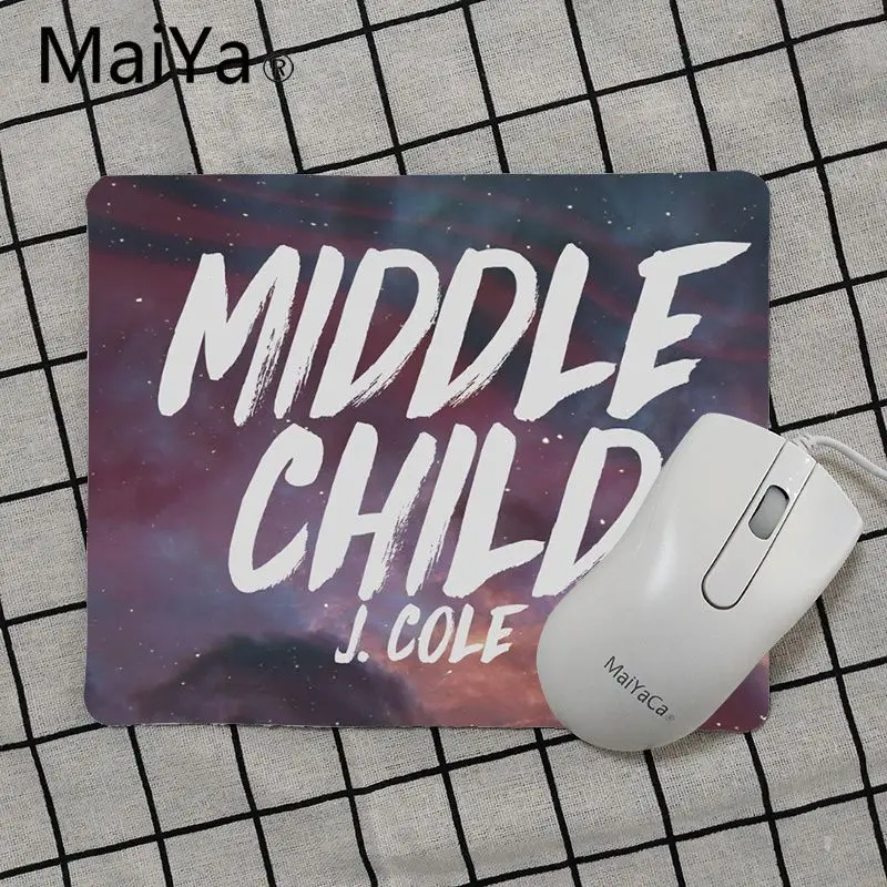Maiya Высокое качество J Cole Rapper Комфортный коврик для мыши игровой коврик для мыши Лидер продаж игровой коврик для мыши - Цвет: No Lock Edge25x29cm