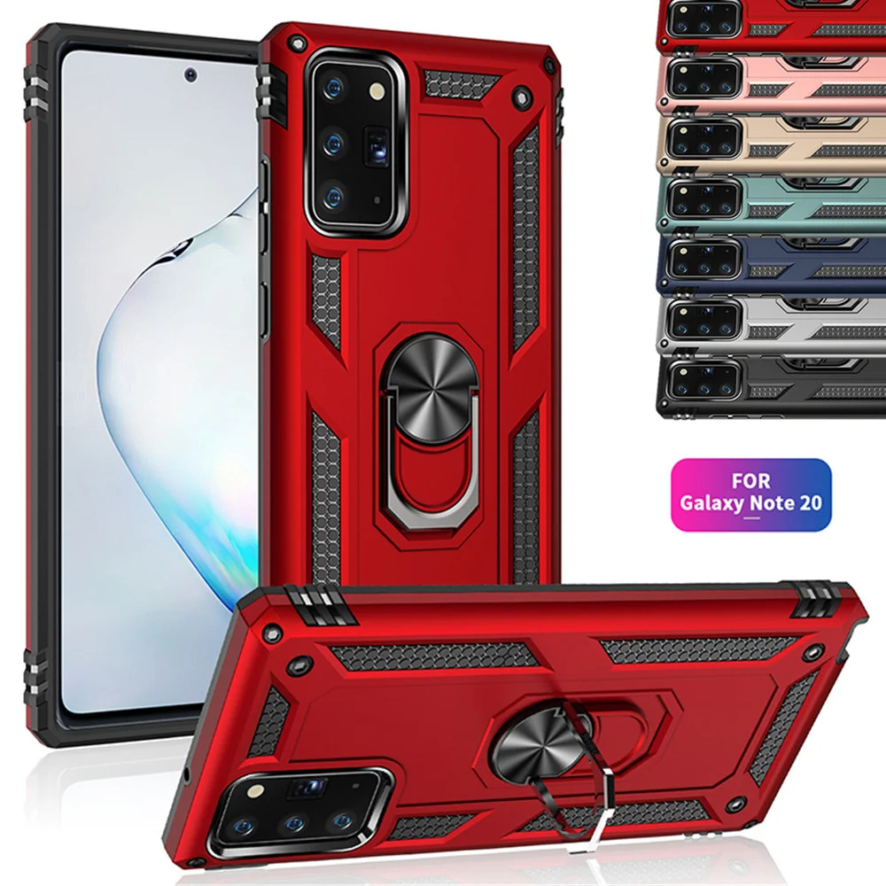 Custodia Antiurto Per Samsung Galaxy Note 20 Ultra Note20 Coque Custodia Per Armatura Per Cavalletto Per Samsung Note 20 10 Note 20 Ultra 10 + 5G