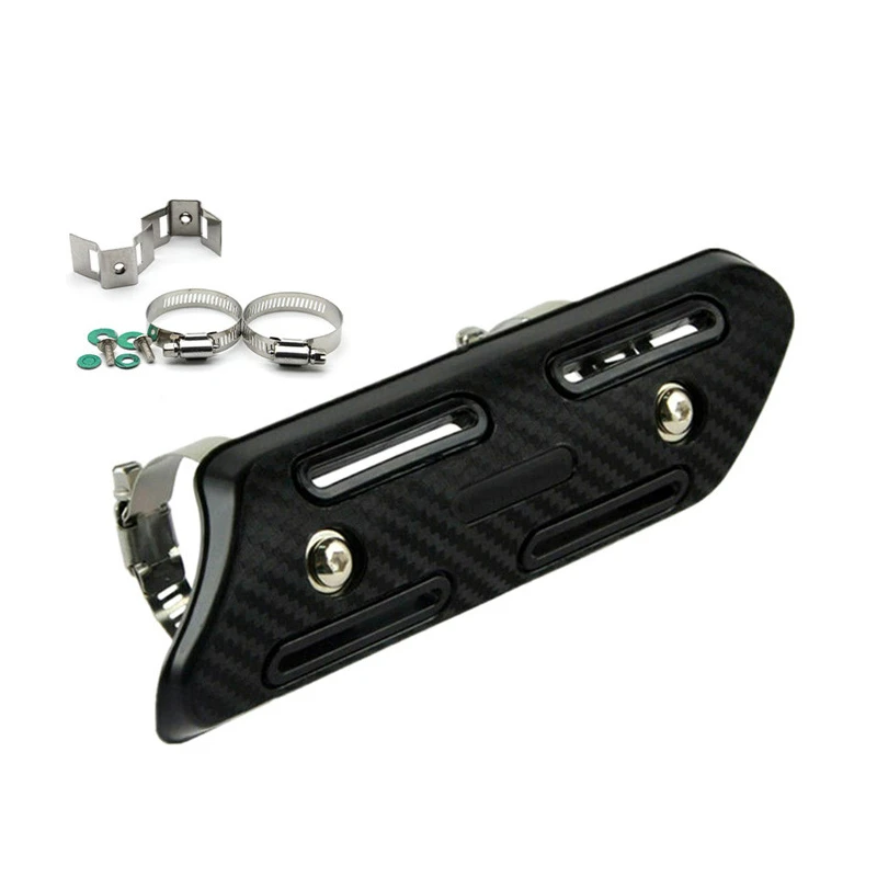 Мотоцикл выхлопной тепловой щит Защитная крышка для KTM EXC SXF Honda CRF CB Yamaha YZF WR Kawasaki KX F KX Suzuki RM