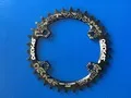 Deckas круглая форма узкая широкая 32 T/34 T/36 T 104BCD MTB цепь 7075-T6 велосипедная Звездочка велосипед круг коленчатый набор одна пластина