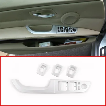 

For BMW E90 3 series 2005-2012 window lift button frame decoration auto parts left hand drive