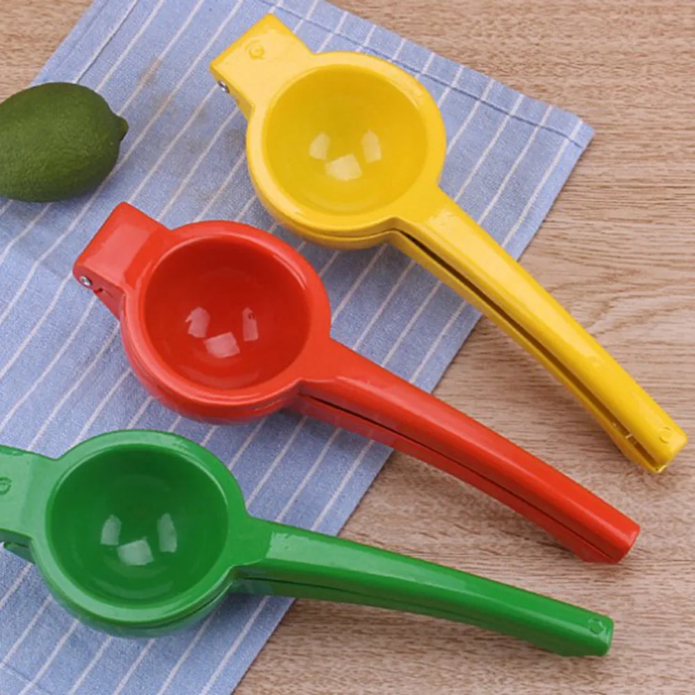 Aluminum Alloy Manual Hand Pressure Fruit Juicer Lemon Squeezer Citrus Orange Lime Juicer Home Kitchen Gadgets Manual Juicers