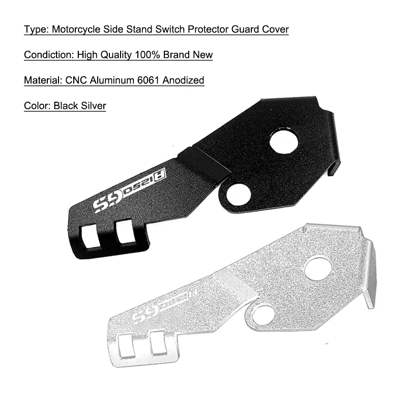 For BMW R1200GS LC Adventur 2014 2015 2016 2017 Motorcycle Sidestand Side Stand Guard Kickstand Switch Protection Cover R1200 GS (18)
