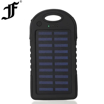 

Solar 12000mAh power bank Portable Solar Panel Dual USB Battery Pack Charger Charging LED Battery Charger For iphone5 6 7 8 X
