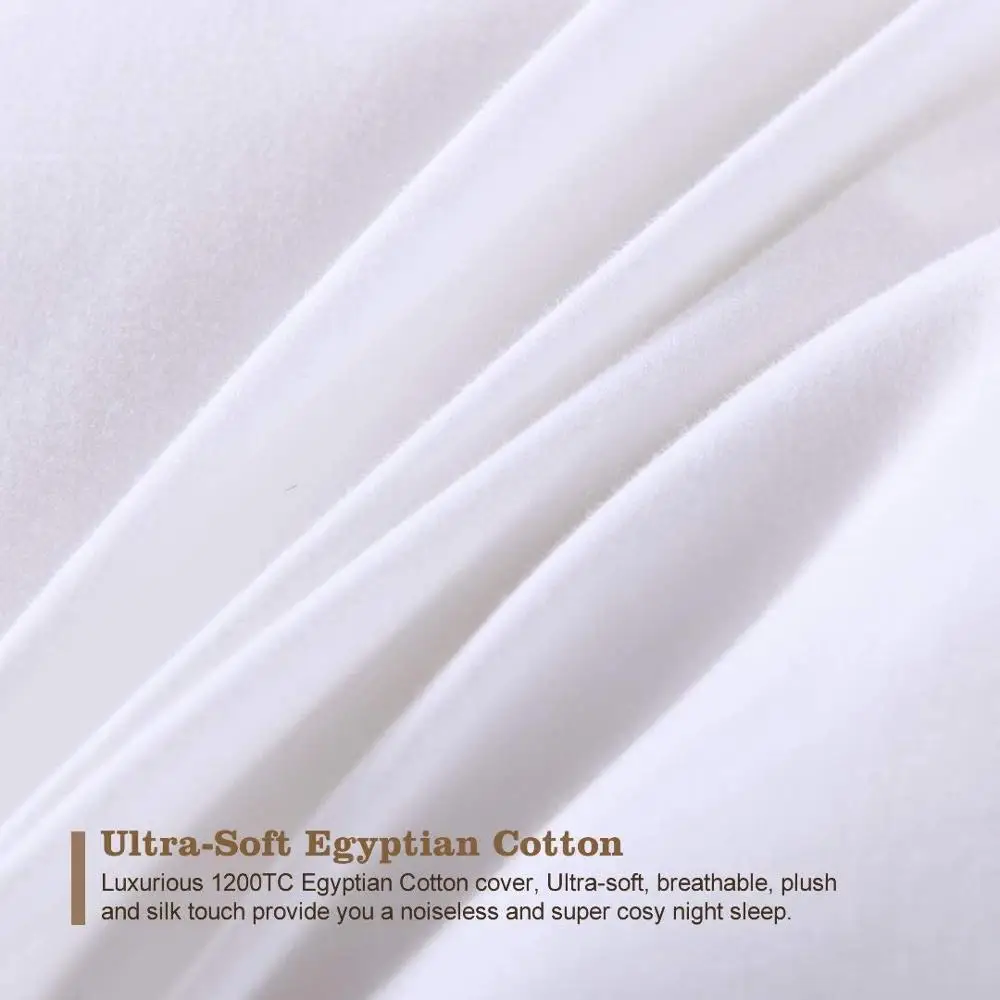 US $139.53 Peter Khanun White Goose Down Filler Winter QuiltComforterDuvetBlanket 100 Cotton Shell Twin Full Queen King Top Quality 018