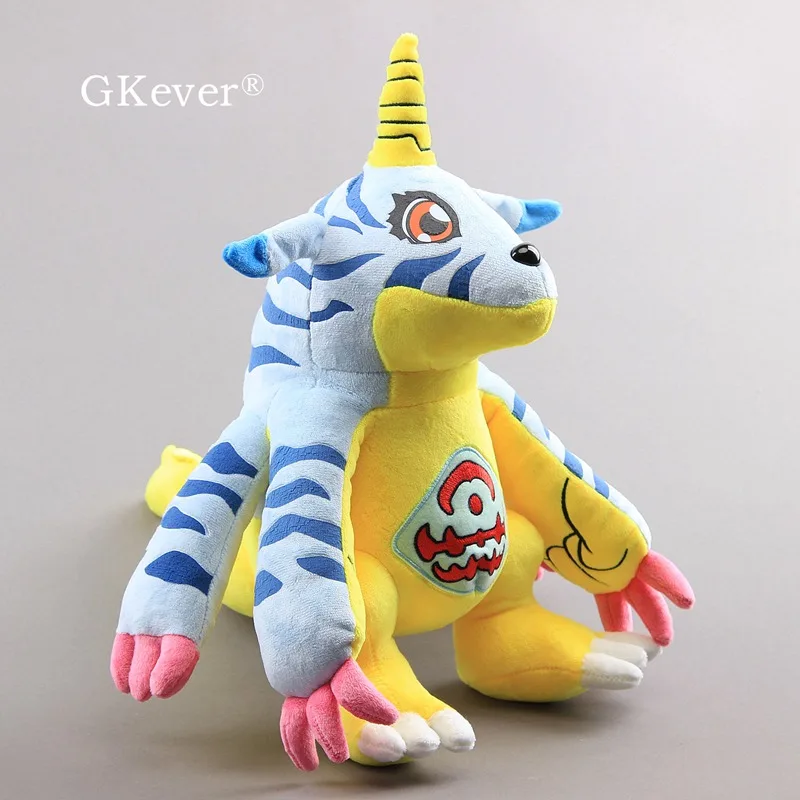 Digimon игрушка Gabumon фигурка плюшевая куклы милые разноцветные мягкие Животные 13