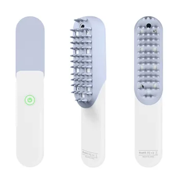 

Dog Comb For Removes Tangles And Knots-Dog Combs With Rounded Ends Soft Teeth Professional Grooming Tool For Dog Cat Pets