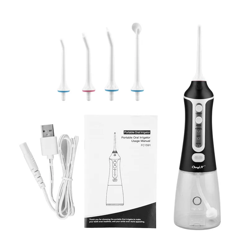Oral irrigator Rechargeable Water Flosser Portable Dental 5 Water Spray Jet Teeth Cleaner Irrigation Waterproof Tooth Care 51