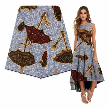 

White Tissues Africain Ankara african wax Print Fabric for patchwork sewing/Pagnes/ Lapa/Chitenge Y-63