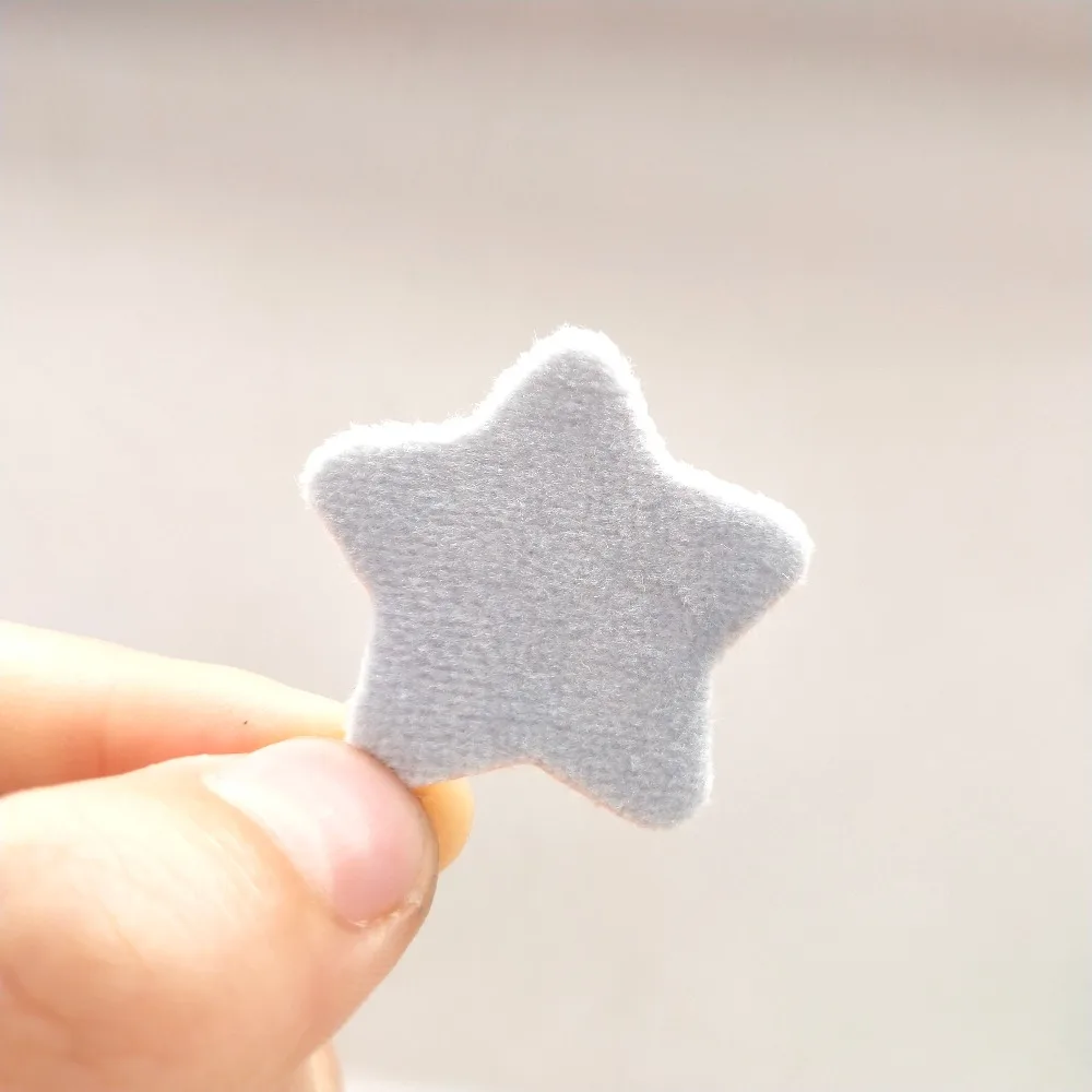 20 шт. Peluche Pentagonale star Amore A Mano FAI DA TE Materiale Da Cucire Abbigliamento Copricapo Scarpe Accessori Del Sacchetto