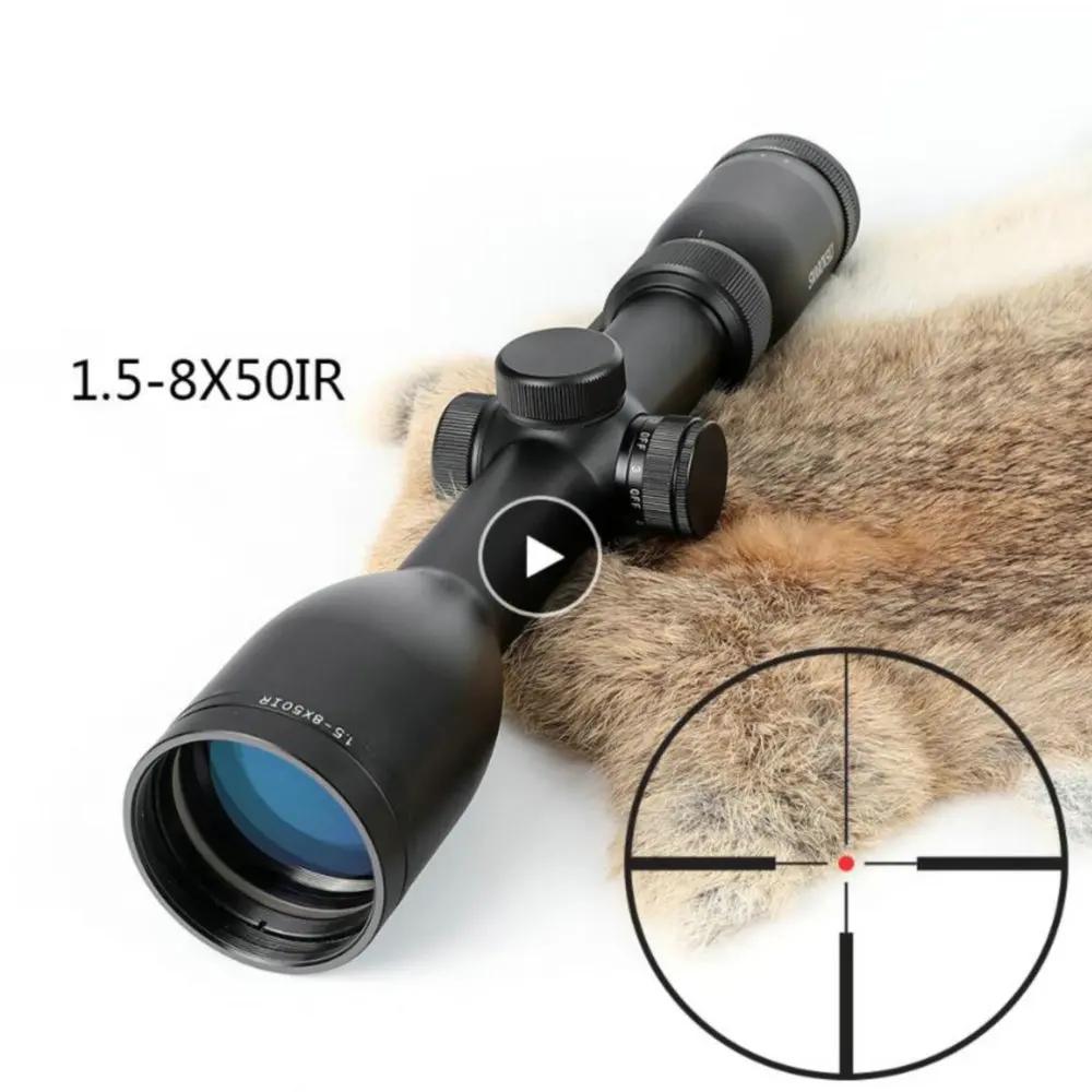 

Imitation Swarovskl 1.5-8x50 IRZ3 Rifle Scopes F15 Red Dot Reticle Hunting Riflescope Made In China