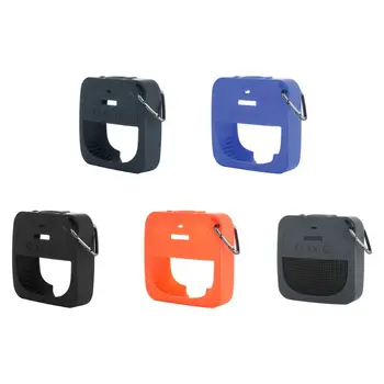 

Portable Soft Silicone Case Shockproof Protective Cover Sleeve Protector with Carabiner for Soundlink Micro Bluetooth Speaker