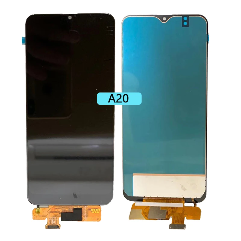 ЖК дисплей 6 4 дюйма A20 для Samsung Galaxy A205 SM A205U A205FN в сборе A205YN A205G A205W запчасти ремонта