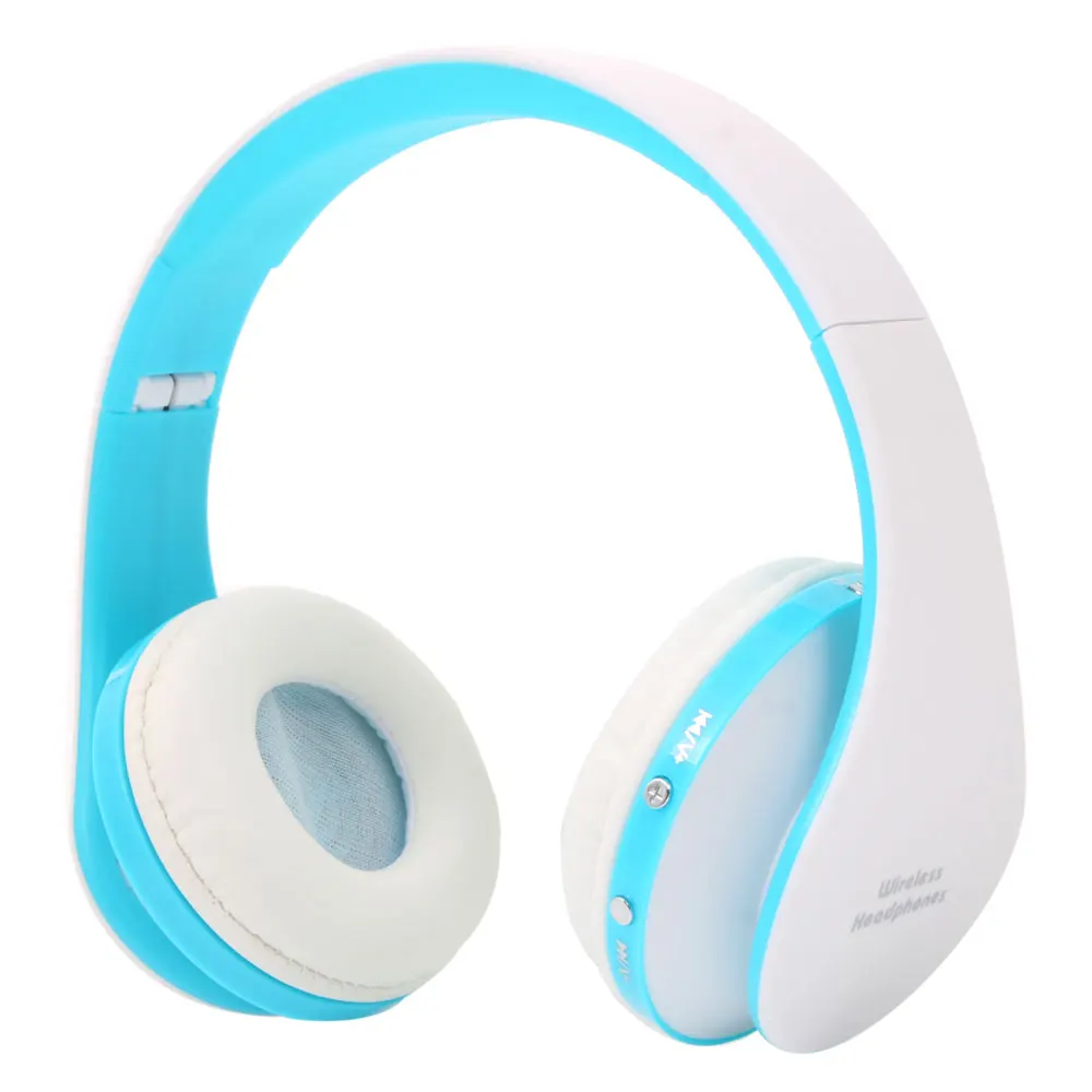 New Foldable Wireless Bluetooth Headphone Stereo Sports Earphone Headset with Mic for iPhone iPad PC