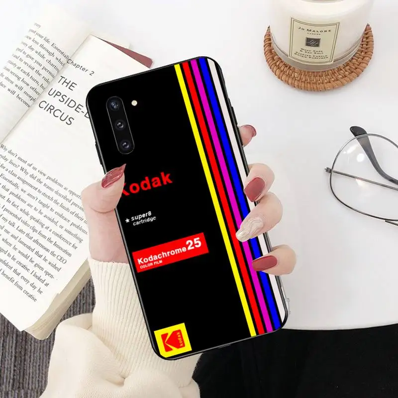 PENGHUWAN Japanese brand film Fashion Soft Kodak Phone Case For Samsung Galaxy J7 J8 J6 Plus 2018 Prime Note 7 8 9 10 pro