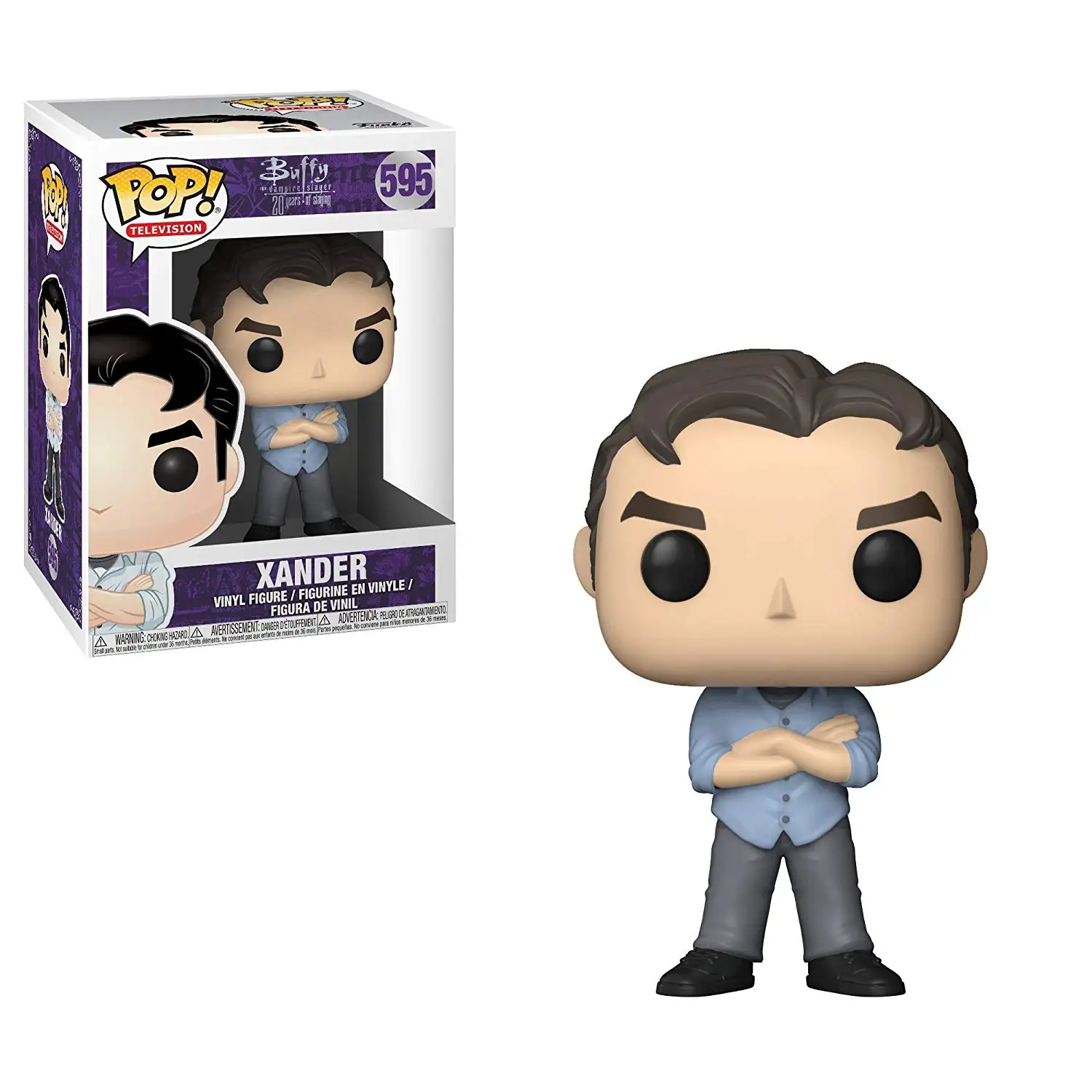 

6pcs/set Official Funko pop Buffy 20th-Xander Vinyl Action Figure Collectible Model Toy with Original Box