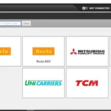 TruckTool 3.4.1 [12,] диагностическая программа для Mitsubishi, Cat-Rocla-TCM, Автопогрузчик