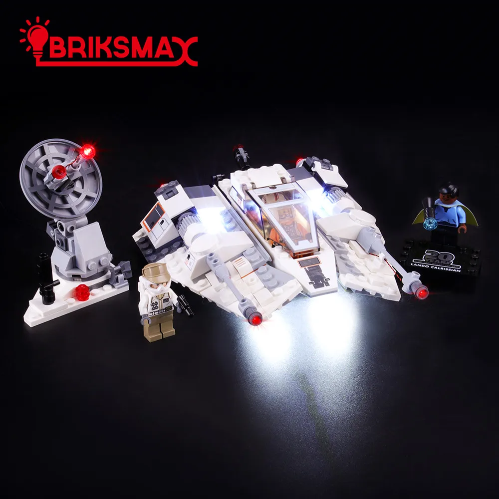 

BriksMax Light Kit For Snowspeeder Building Blocks Lighting Set Compatible With 75259 (NOT Include The Model)