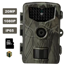 Охотничья камера для слежения за дикой природой, 20 МП, 1080P, HC804A, инфракрасная камера ночного видения для наблюдения за дикой природой, фотоловушки