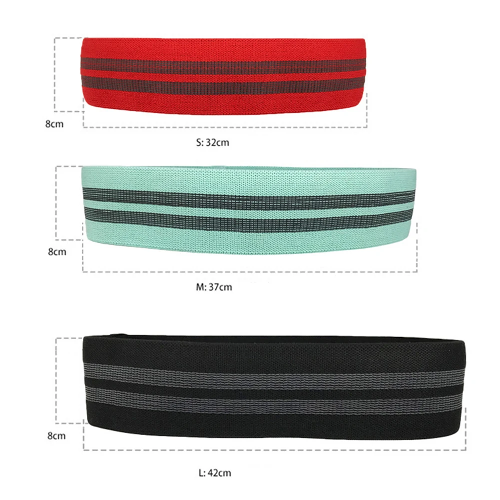 3pcs Yoga Pilates Leg Workout Elastic Bands Circle Hip Resistance Bands Training Expander Gym Fitness Equipment Dropshipping