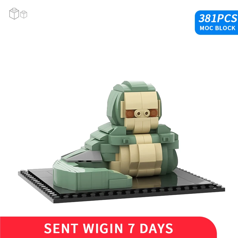 Фигурки героев MOC Space Wars аниме джаббад модульная сборка модель строительные блоки