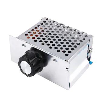 

4000W AC 220V SCR Motor Speed Controller Module Voltage Regulator Dimmer car electric motor controller