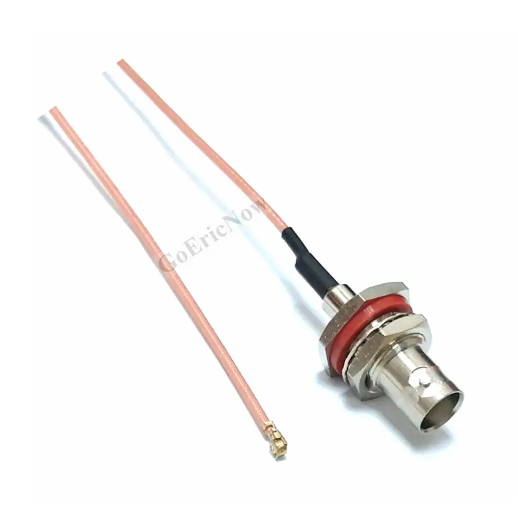 10 шт. RF коаксиальный 50 Ом WIFI BNC штекер/гнездо к Ipex Ipx Uf.L отрезок RG178/1 13 мм кабельный