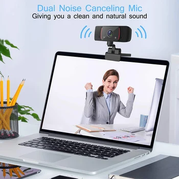 

New Hot 1080P HD Webcam Computer Web Camera with Microphone for Desktop Laptop Video Calling Conferencing