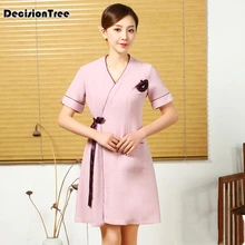 Медицинская униформа медсестры robe форма Больничная медицинская скрабы униформа для сотрудниц спа-салонов медсестра униформа для салонов красоты скрабы медицинская одежда