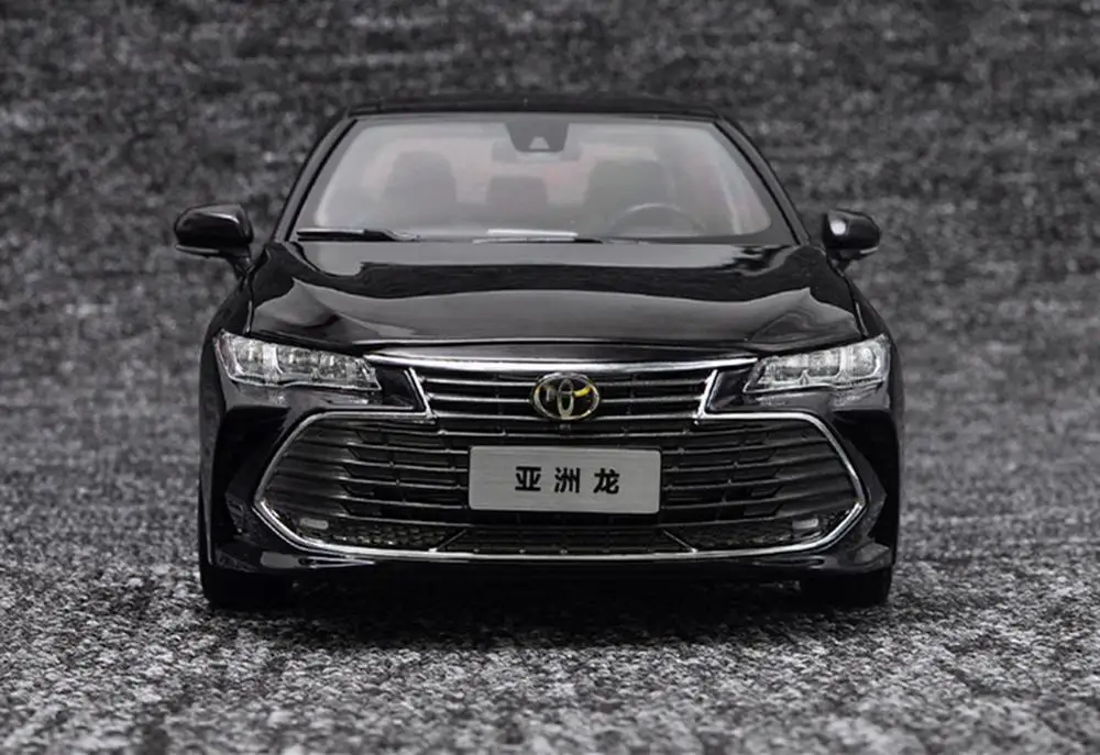 1/18 весы Toyota Avalon Черные Литые машины модельные игрушки, коллекционные подарки