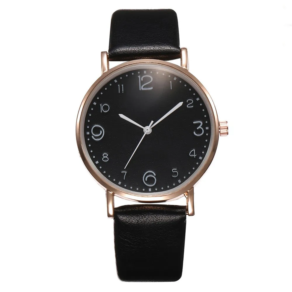 Casual Women Romantic Wrist Watch Leather Designer Ladies Clock Simple Dress Gfit Montre Femme (10)