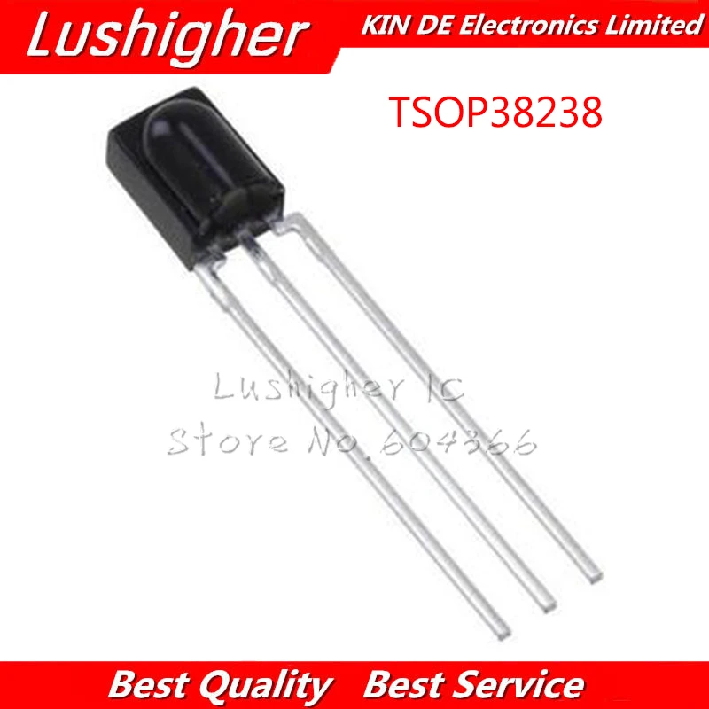 

5PCS TSOP38238 38KHZ DOME AXIAL 38238 P38238 OP38238 new original